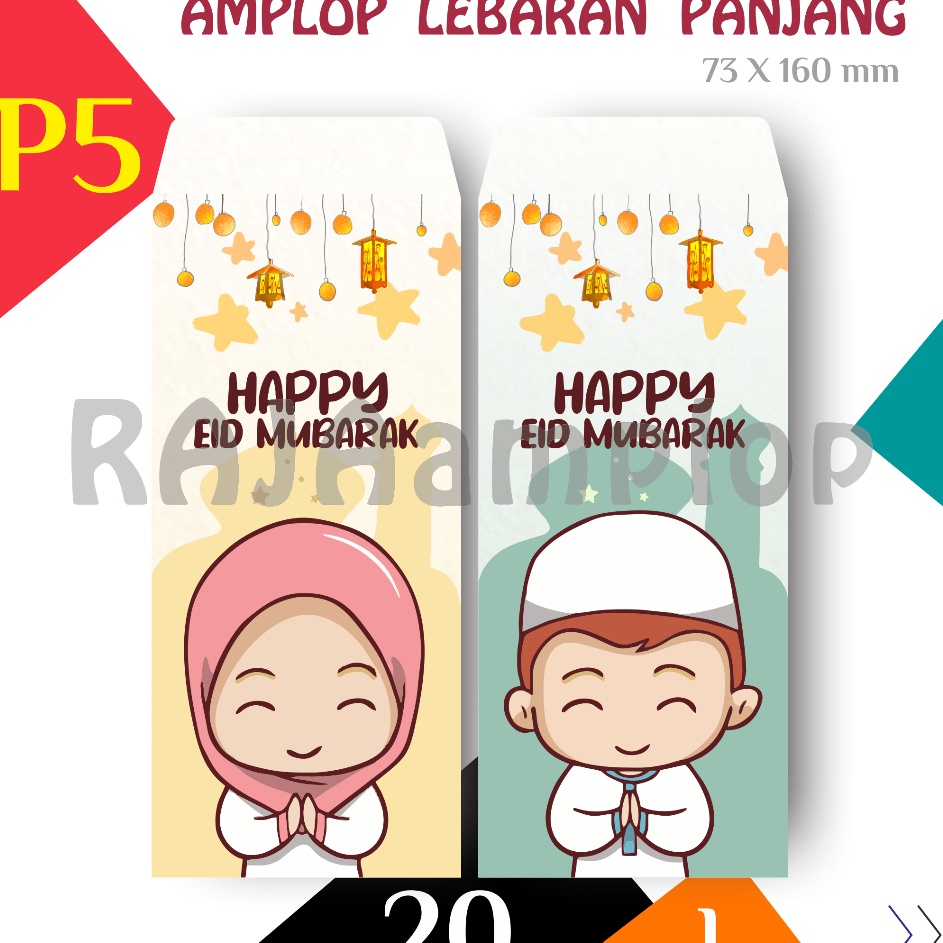 

Diskon Irit BARU RAJAamplop Paket 2 pcs MIX 2 motif Angpao Lebaran Idul Fitri Motif Anak