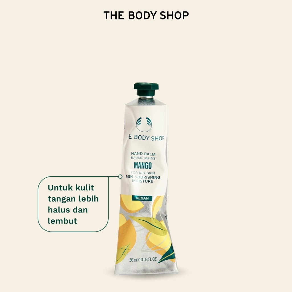 [ORIGINAL] The Body Shop - Mango Hand Cream 30ml / Hand Balm / Pelembab tangan