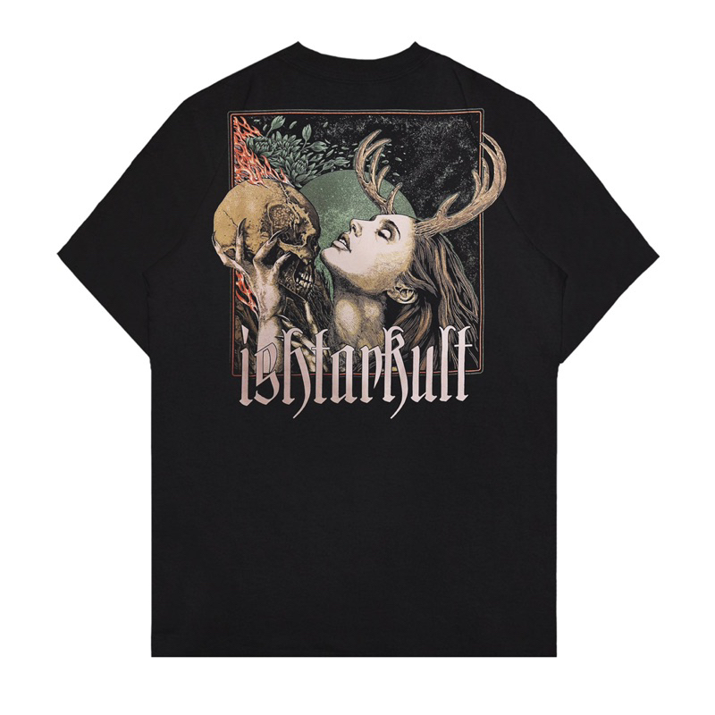 Xtrememerch OFFICIAL MERCHANDISE SERINGAI X DANILLA "ISHTARKULT VOL. 2" Boxy Fit T Shirt Original Ka