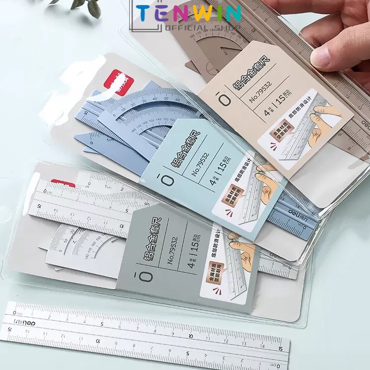 

Super Sale PENGARIS RULER ALUMUNIUM GEOMETRY DRAWING DELI 79532