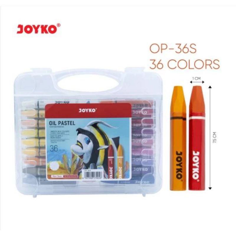 

CRAYON JOYKO 36 WARNA | OIL. PASTEL JOYKO 36s | CRAYON KOYKO