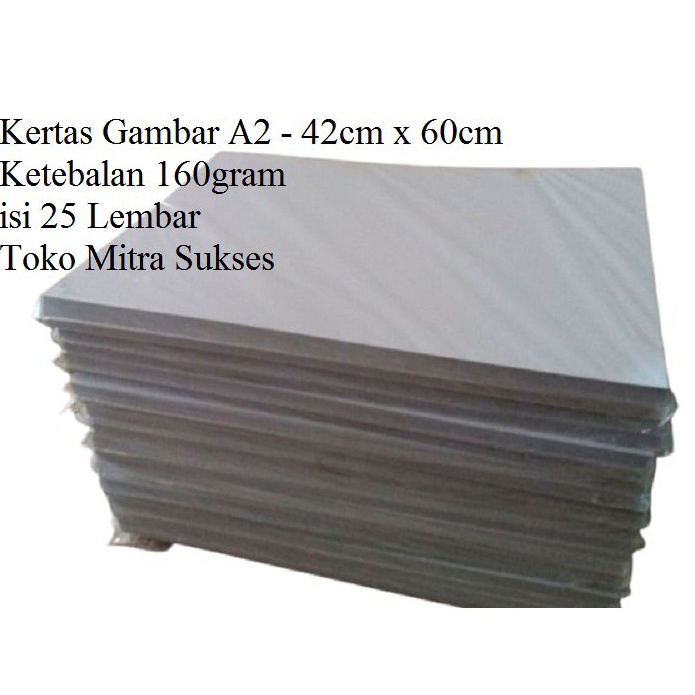 

Terkeren 25 Lembar Kertas Gambar A2 42cm x 6cm