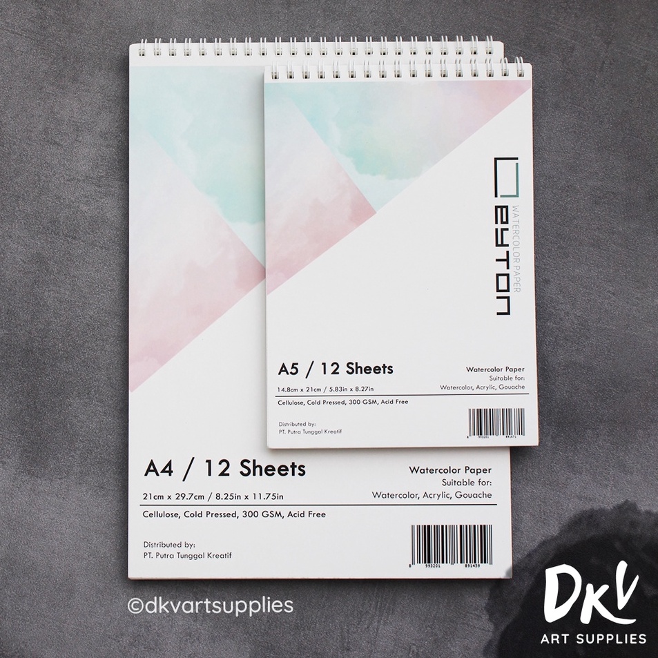 

Grosir Pemesanan Leyton Watercolor Sketchbook Cellulose 3gsm A5 A4
