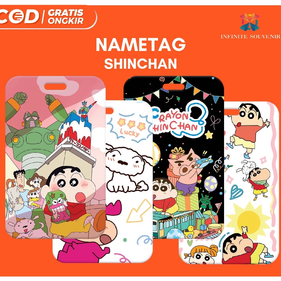 

Produk Termurah N9 Nametag Shinchan TANPA TALI Card Holder Shinchan ID Card Shinchan Tempat Kartu