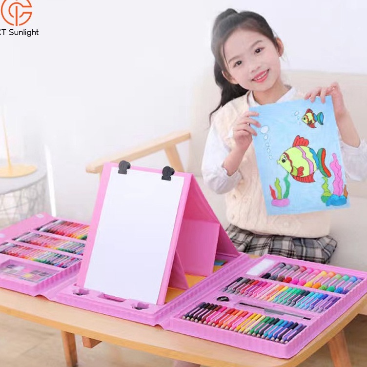 

Top Promo CT Sunlight VIRAL CRAYON SET 28 Pensil Warna Crayon Set 28 Pcs Crayon Mewarnai 28 Warna Pensil Krayon Alat Menggambar atau Mewarnai
