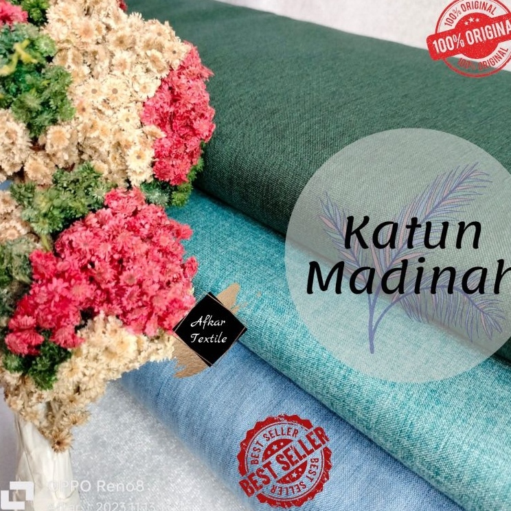 Diminati KAIN KATUN MADINAH FODU  Original Madina Cotton by Fodu TIDAK JUAL KW