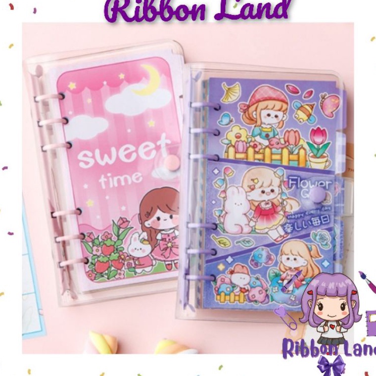 

Borong Produk Set Diary ORJI Binder A6 Lengkap Kertas 8 lembar
