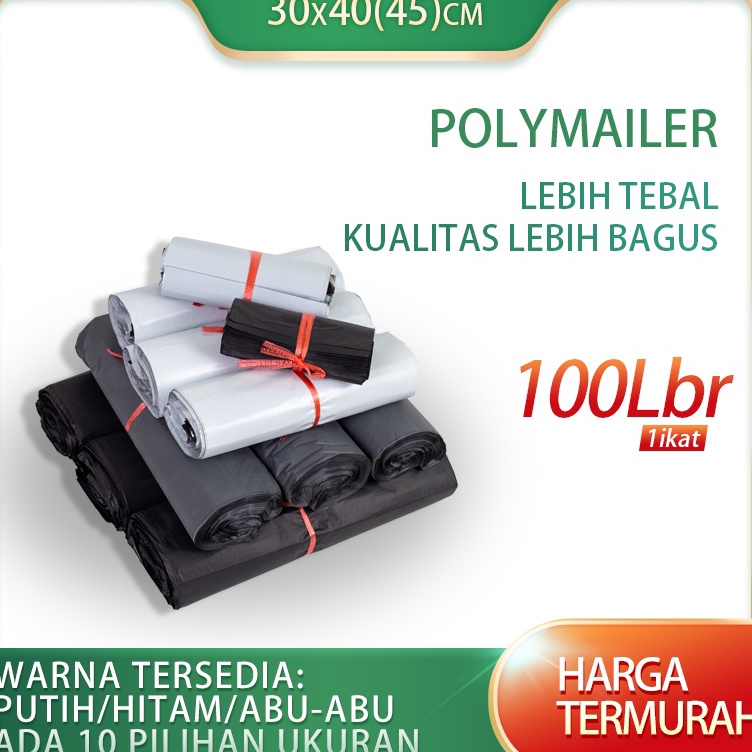 

Super Stok kantong plastik polymailer 3x45amplop packing onlineKantong kurir