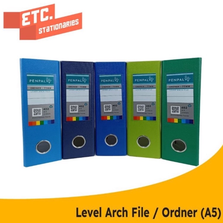 

First Come Penpal Lever Arch File Ordner PP A5 PL42
