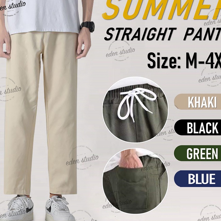 MEGA SALE Houch COD M4XL Smart Chino Ankle Pants 1 Cotton Celana Chino Panjang Pria Original Slim Fi