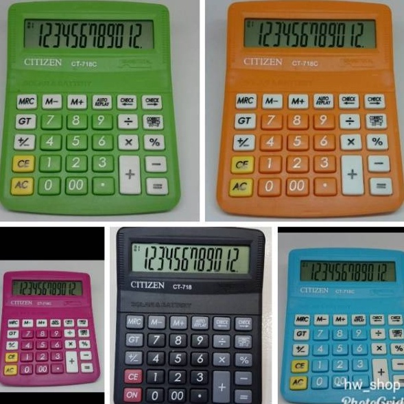 

Sekarang Populer KALKULATOR CITIZEN CT 718 WARNA KALKULATOR MEJA DAGANG