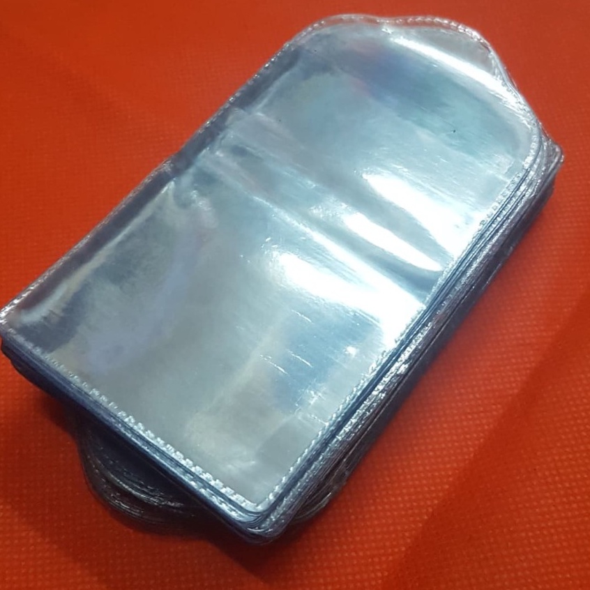 

Super Puas Kantong KTP Bening Ukuran 6x9 ISI 1 Plastik Mika Micron 15