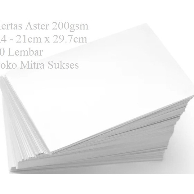

Update Terjamin Kertas Aster 2gsm A4 isi 5 Lembar