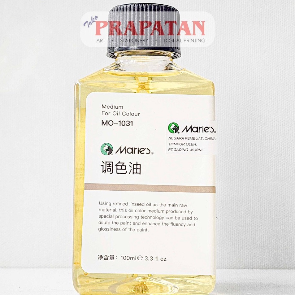 

Hadir Terlaris Maries Painting Medium 1ml MO131 Medium Cat Minyak