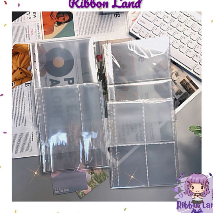 

Segera Order Sleeve A5 1 lembar 6Ring Double Side 2 Sisi Binder Diary Notebook