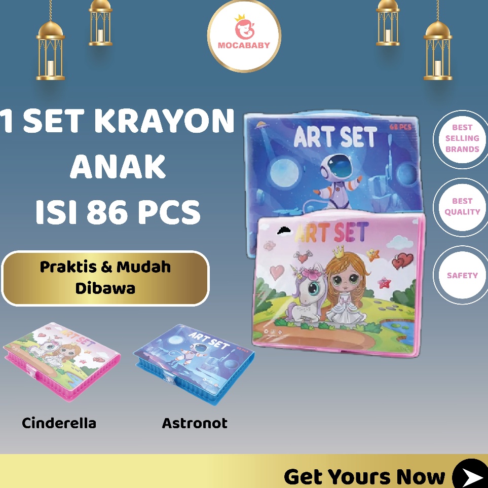 

Best Model Mocababy Crayon Anak Set 86pcs Krayon Mewarnai Anak 86pcs Pensil Warna Set 86pcs