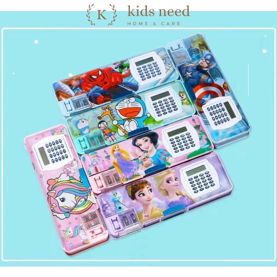 

Penjualan Spesial Kotak Pensil Magnet Kalkulator Tempat Pensil Karakter CalculatorPensil Box Lucu