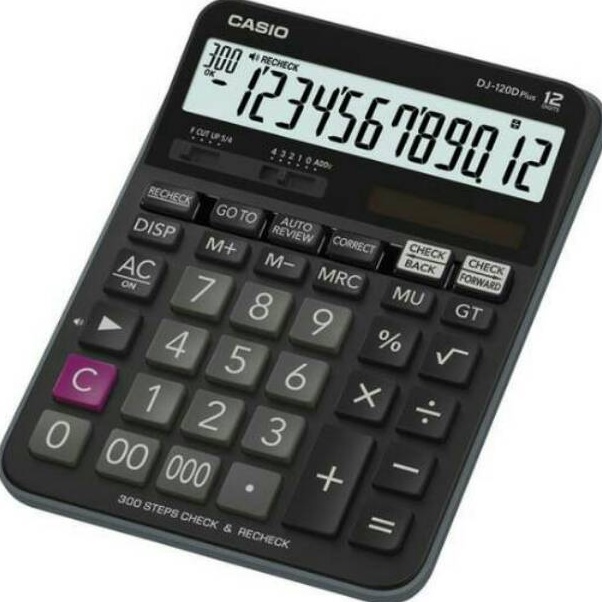 

KODE K4Q5 Casio DJ12D PLUS Kalkulator Meja