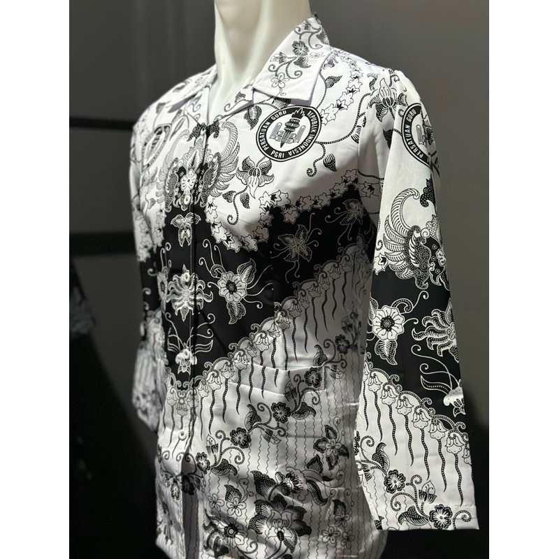 seragam PGRI wanita terbaru lapis furing