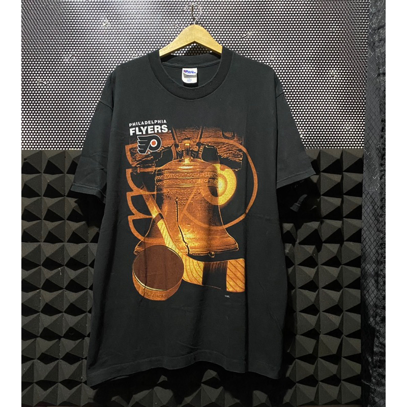 kaos Proplayer Philadelphia Nhl Big Logo Single stitch bawah vintage vtg second
