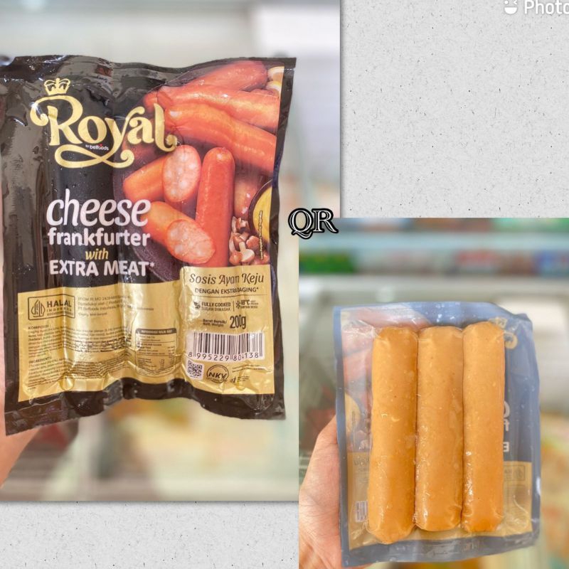 

royal sosis ayam jumbo isi keju premium