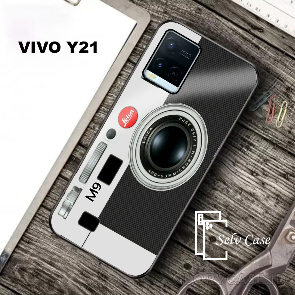 [A01] CASE HANDPHONE VIVO Y21 - Casing Handphone Vivo Y21 - hardcase camera - case