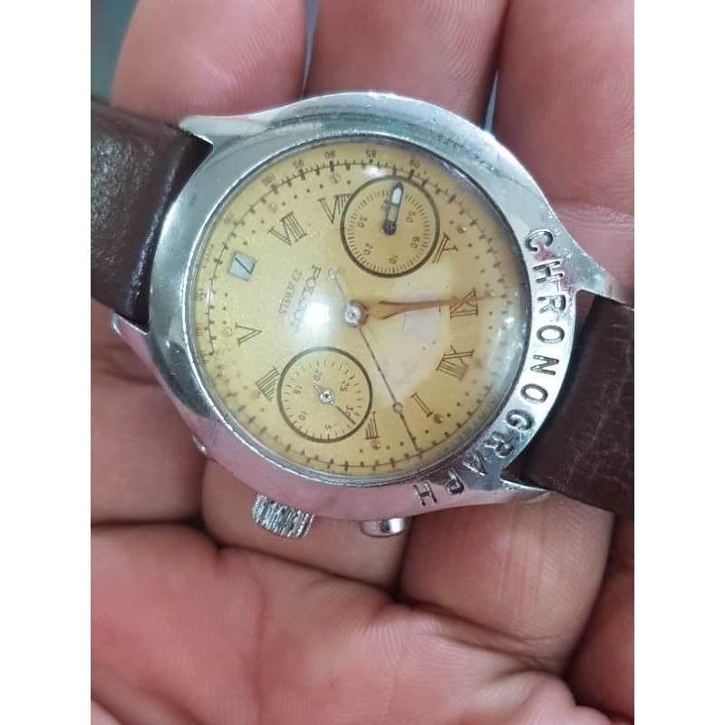 RUSIA PARTS ONDERDIL MESIN POLJOT 3133 VALJOUX MANUAL WENDING CHRONOGRAPH 23 JEWELS 21600