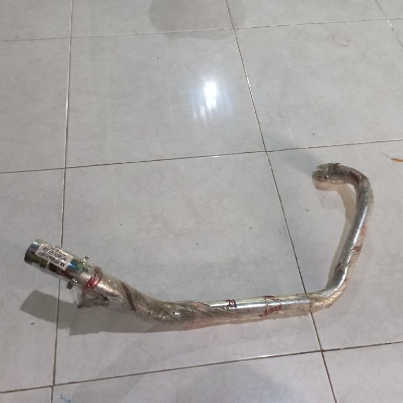 LEHER KNALPOT DIAMETER 40 YAMAHA BYSON ORI ELMER