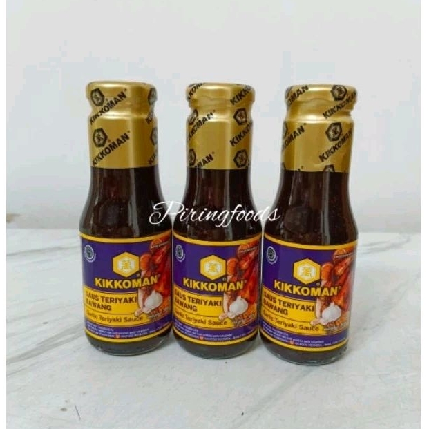 

KIKKOMAN GARLIC TERIYAKI SAUCE (TERIYAKI BAWANG) HALAL 300GRAM