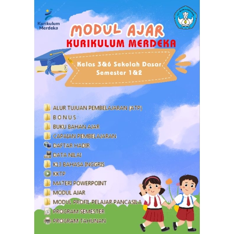 

MODUL AJAR SD KLS 3&6 KURIKULUM MERDEKA SEMESTER 1&2