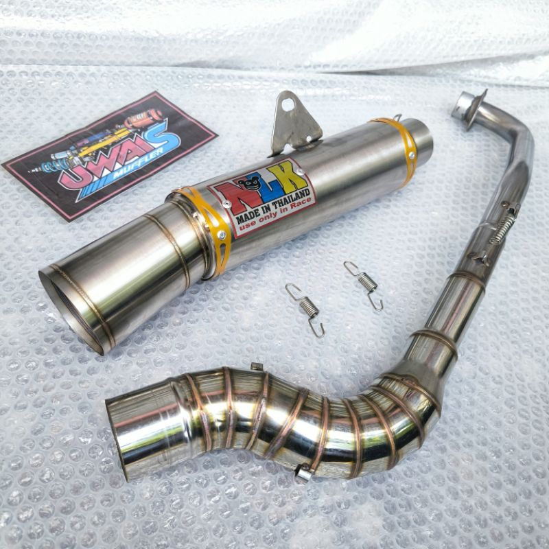 knalpot racing NLk Xrm 100 XRM 110 Xrm 125 wave 100 Wave 110 wave 125 Fury Rusi bonus sym raider j 1