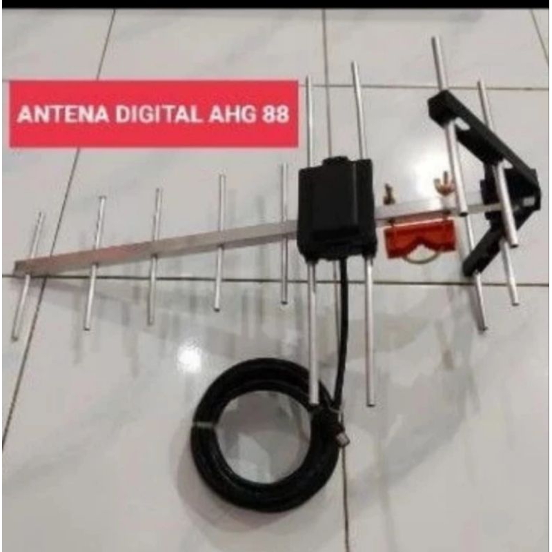 antena tv digital ahg 88 antena luar outdoor digital antena