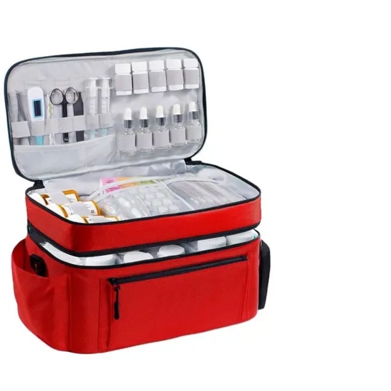 tas medis jumbo tas medis 2 tumpuk tas medis 2 ruangan penyimpanan tas medis dokter