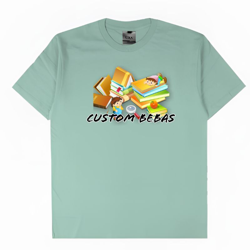 kaos anak TK / SD custom desain suka suka : kaos anak TK custom nama : kaos anak SD custom nama : ka