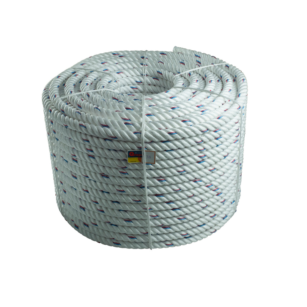 

Tali Tambang Plastik PP/Tali Tampar PP Polypropylene 38 mm +/- 220m Qrope