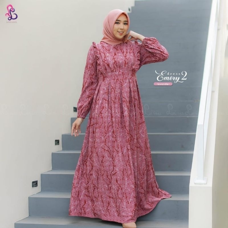 Gamis Emory 2 Dress Lina Livia hijab