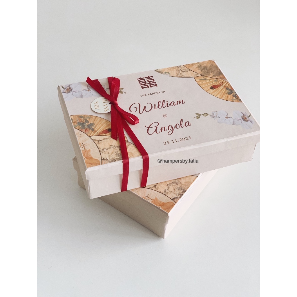 JASMINE Sangjit Hampers Tingjing Hampers Wedding