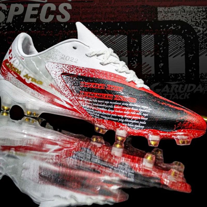 SEPATU BOLA SPECS REACTO BLITZ ELITE GARUDA ATTACK 22 FG