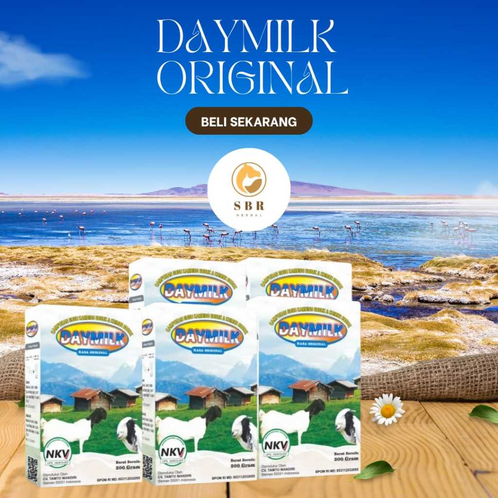 

Paket 5 Kotak Susu Kambing etawa Daymilk Original