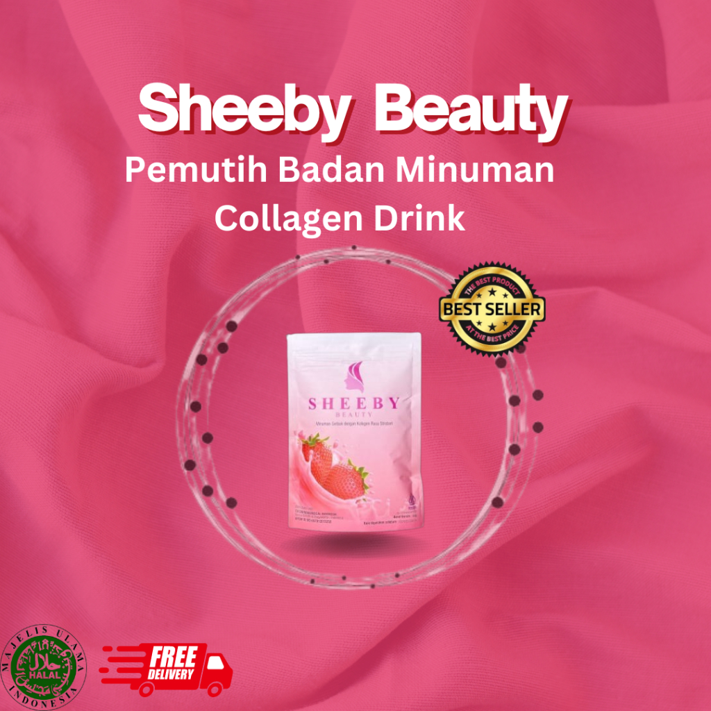 Sheeby Beauty Pemutih Badan Minuman Collagen Drink Ori Sheeby Beauty Colagen Sheby Shebby Shaby Shab