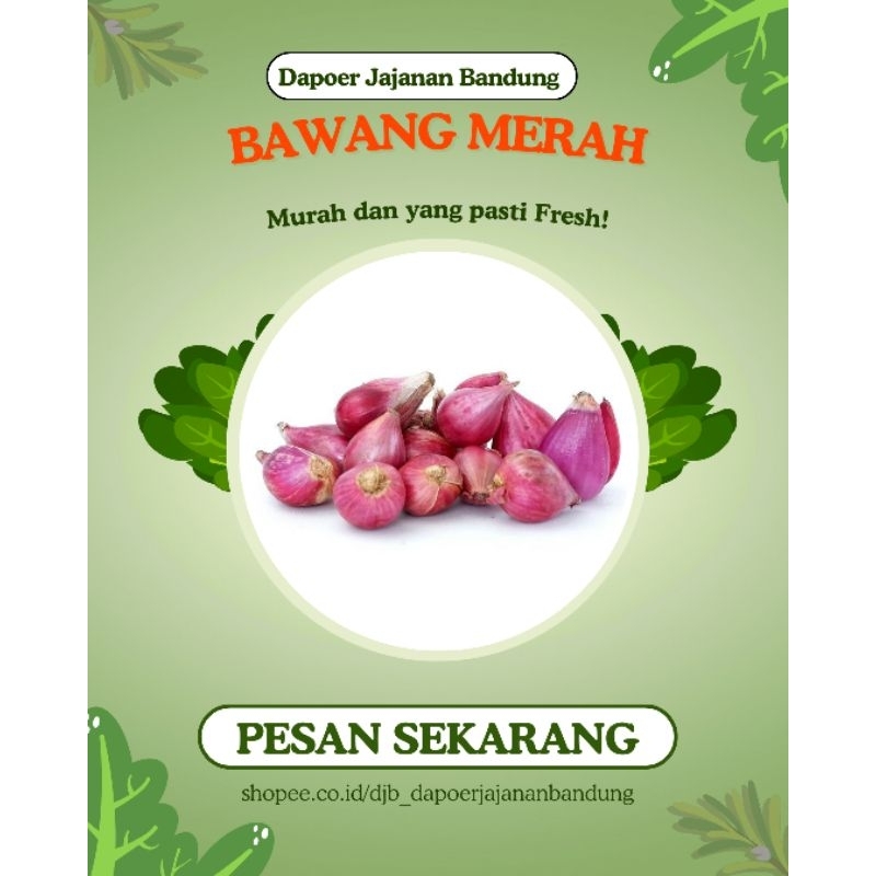

[ DJB JASTIP ] BAWANG MERAH/BOMBAY/PUTIH 1/4Kg