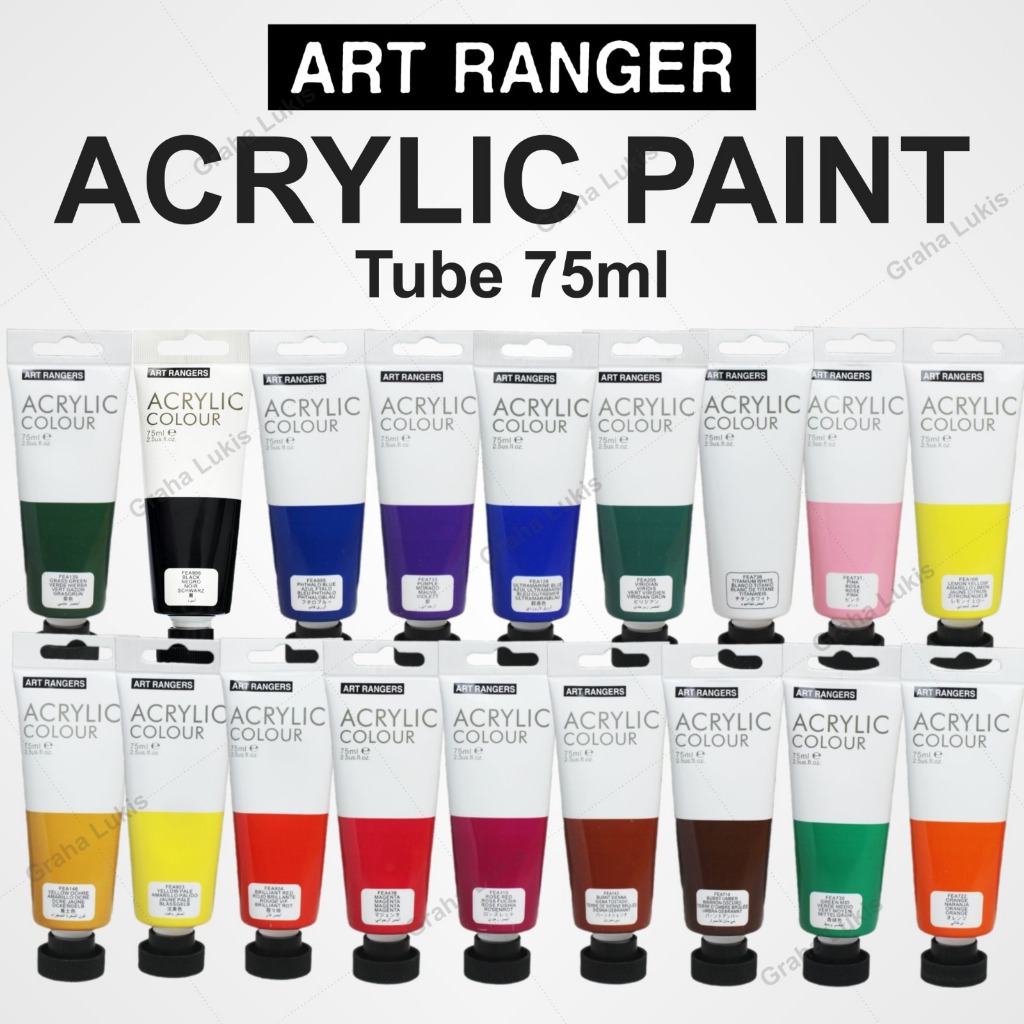 

Art Ranger Acrylic Paint / Cat Akrilik 75ml (Normal Color)