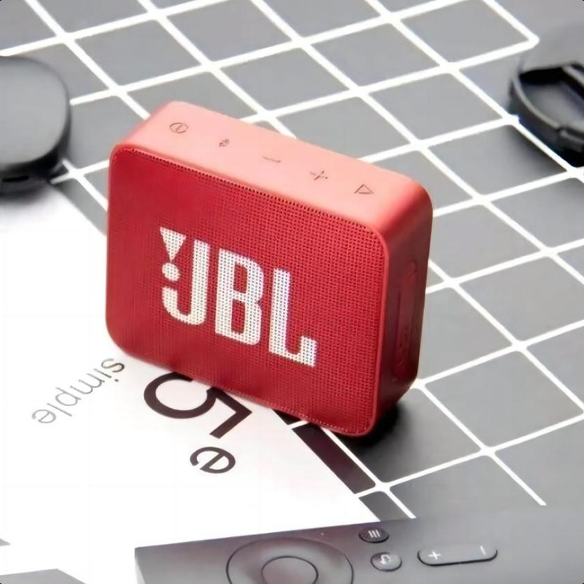 JBL Go 2 Speaker Nirkabel Tahan Air Luar Ruangan Portabel/JBL Go 3 Speaker Bluetooth Subwoofer Kecil [Diadaptasi untuk Ponsel, Komputer, Speaker Laptop]