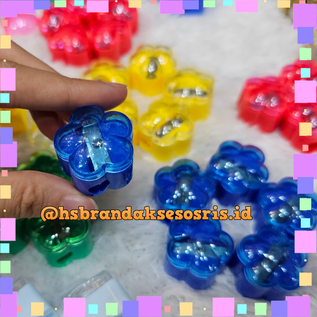 

RAUTAN PENSIL PLUS TUTUP / SERUTAN PENSIL JOYKO WARNA PASTEL / RAUTAN PENCIL MOTIF BUNGA / OROTAN PENSIL MOTIF HATI / LOVE FLOWER PENCIL SHARPENER / RSB2255