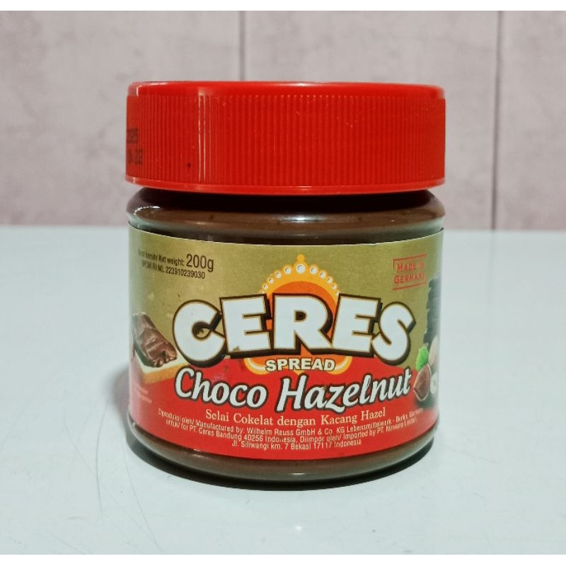 

Selai Ceres Choco Hazelnut 200 gram