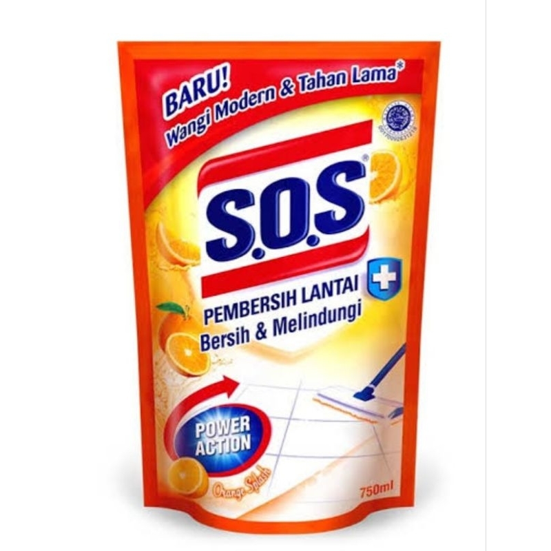 

CAIRAN PEMBERSIH LANTAI SOS 750ML