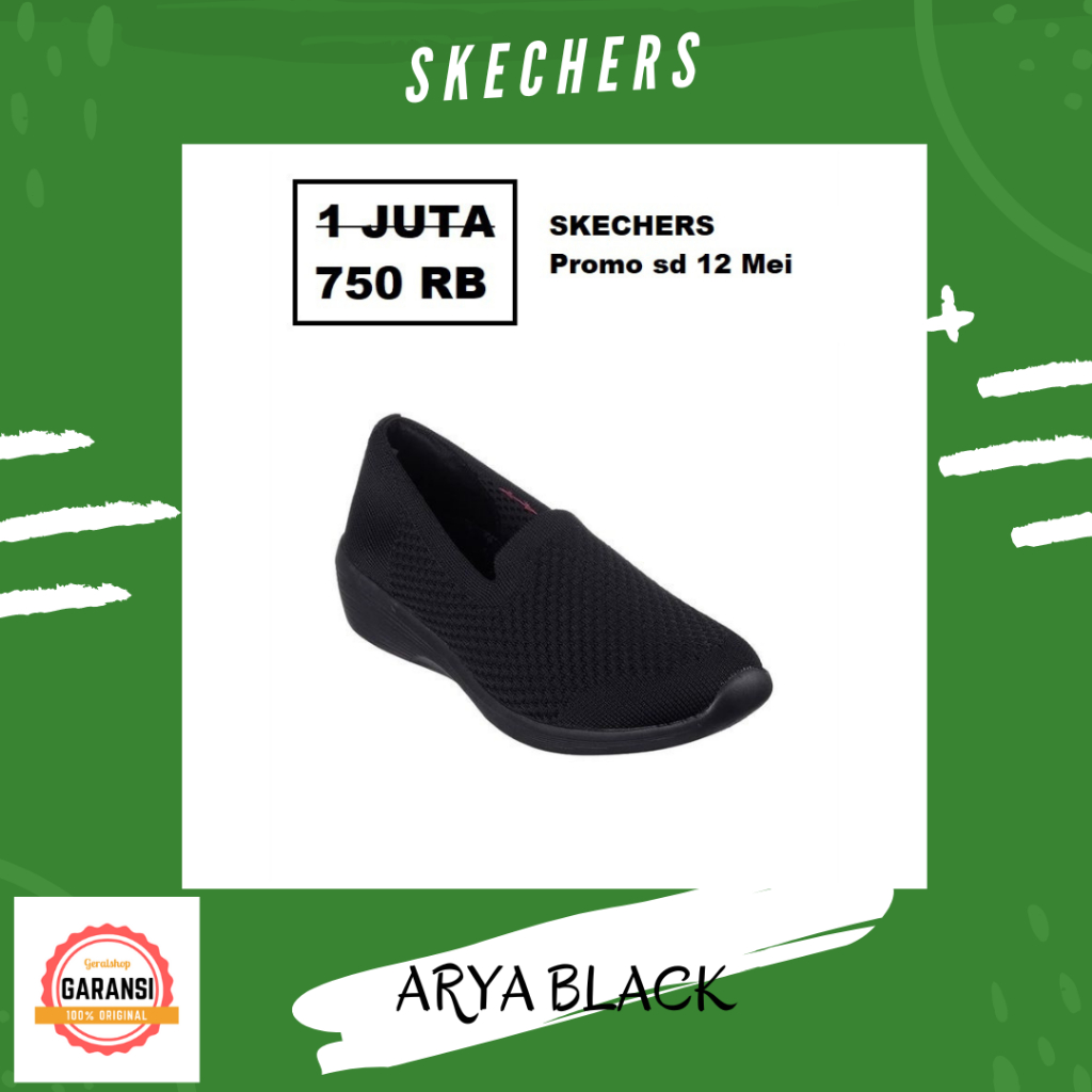 Sepatu skechers Wanita women original 100% ARYA