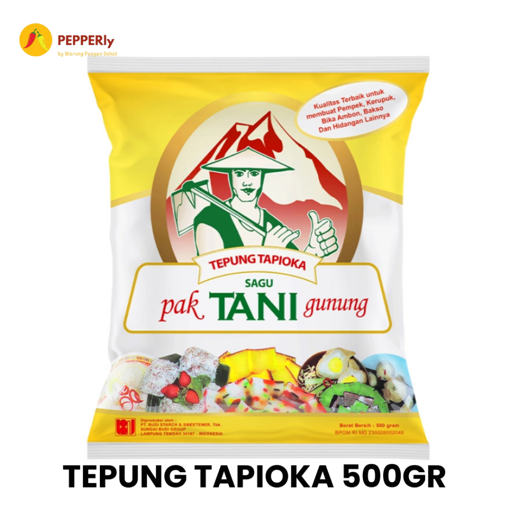 

Pak Tani Tepung Tapioka 500gr