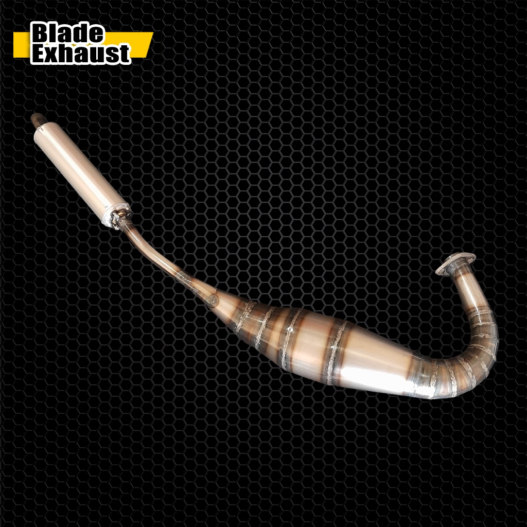 Knalpot repsol Ninja RR,SS, RX king, RX Spesial Model/type Yy pang yypang di jamin super pro super g