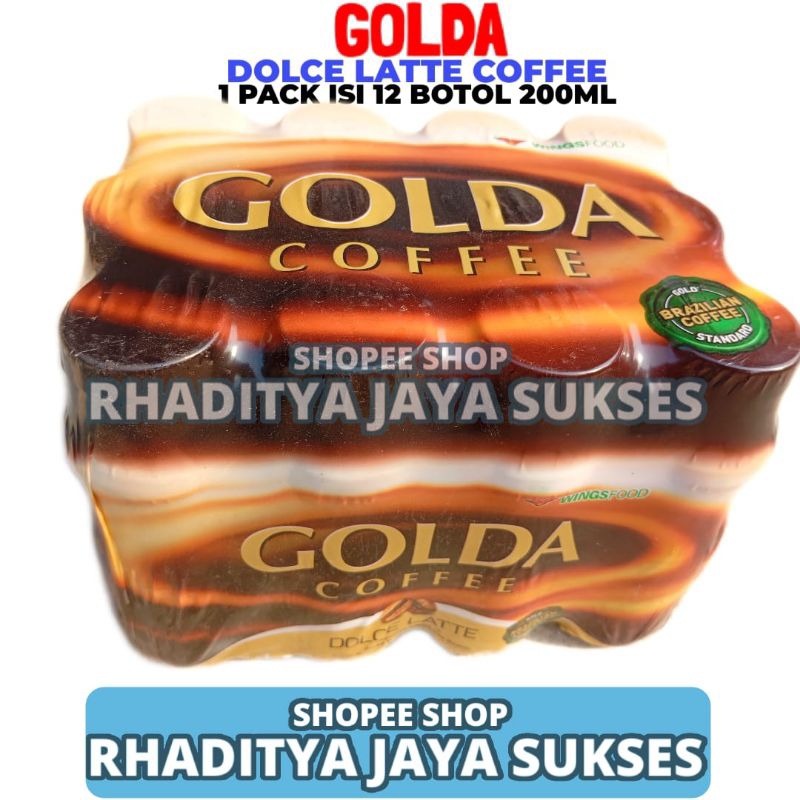 

Golda Coffee Rasa Dolca Latte 1 Pack Isi 12 Botol 200ml